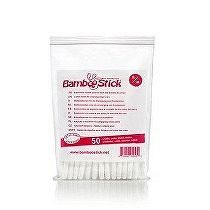 BambooStick S/M vatové tyčinky na čistenie psích uší 50ks