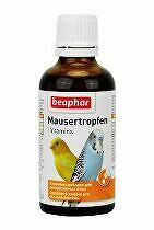 Beaphar Mausertropfen na peľovanie vtákov 50ml