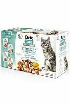 Brit Care Cat Fillets in Gravy Sterilné. Flav.Box 12x85g + Množstevná zľava