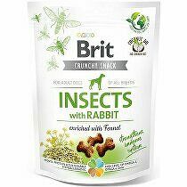 Brit Care Dog Crunchy Crack. Insec. Rabbit Fennel 200g + Množstevná zľava