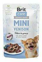 Brit Care Dog Mini Venison fillets in gravy 85g + Množstevná zľava