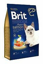 Brit Premium Cat by Nature Adult Salmon 8kg zľava + Churu ZADARMO