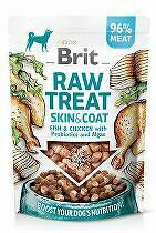 Brit Raw Treat Skin&Coat, Fish&Chicken 40g + Množstevná zľava