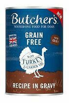Butcher's Dog Original morčacie mäso v omáčke konz. 400g + Množstevná zľava zľava 15%