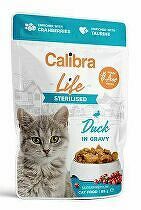 Calibra Cat Life pocket Sterilizovaná kačica v omáčke 85g + Množstevná zľava