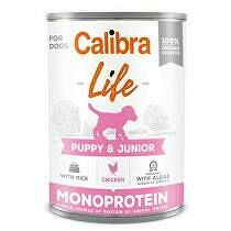 Calibra Dog Life cons.Puppy&Junior Chicken&rice 400g + Množstevná zľava zľava 15%