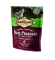 Carnilove Cat Duck&Pheasant Adult Hairball Contr 400g zľava