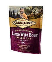 Carnilove Cat Lamb & Wild Boar Adult Sterilised 400g zľava