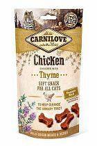 Carnilove Cat Semi Moist Snack Chicken & Thyme 50g + Množstevná zľava