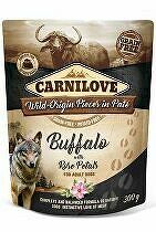 Carnilove Dog Pouch Paté Buffalo & Rose Petals 300g + Množstevná zľava