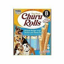 Churu Dog Rolls Kuracie mäso so syrom 8x12g + Množstevná zľava