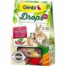 Gimbi Drops Grain Free pre hlodavce mix 50g zľava 10%