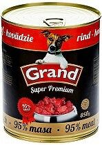 GRAND konz. Superpremium pes hovädzie 850g + Množstevná zľava zľava 15%