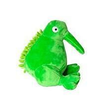 Hračka pre psov PLUSH plyšová, pískacia, zelená 16cm Kiwi