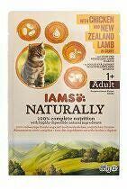 Iams Cat kuracie a jahňacie mäso v omáčke 85g + Množstevná zľava