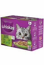 Kapsuly Whiskas. Core Mix.výber želé 12x85g + Množstevná zľava