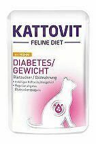 Kattovit Cat Diabetes/Gewicht chicken pocket 85g