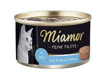 Miamor Cat Filet tuniak v konzerve + krevety 100g + Množstevná zľava zľava 15%