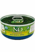 N&D CAT PRIME Adult Boar & Apple 70g + Množstevná zľava zľava 15% 1+1 zadarmo