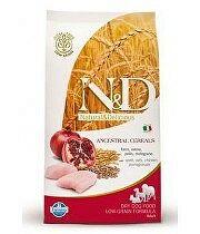 N&D LG DOG Adult Mini Chicken & Pomegranate 7kg zľava