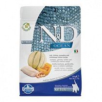 N&D OCEAN CAT Kitten Cod & Shrimp & Pumpkin&Melon 300g zľava