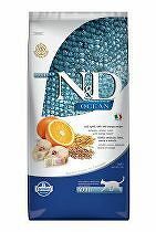 N&D OCEAN CAT LG Adult Codfish & Orange 10kg zľava