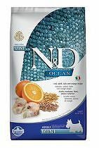 N&D OCEAN DOG LG Adult Mini Codfish & Orange 2,5kg zľava