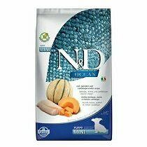 N&D OCEAN DOG Puppy Mini Codfish & Pumpkin&Melon 2,5kg zľava