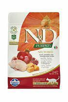 N&D Pumpkin CAT Neutered Quail & Pomegranate 300g zľava