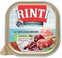 Rinti Dog hydinové srdiečka + rezance 300g + Množstevná zľava zľava 15%