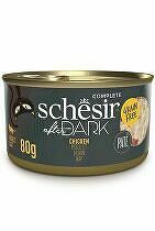 Schesir Cat Cons. After Dark Paté Chicken 80g + Množstevná zľava zľava 15% 5 + 1 zadarmo