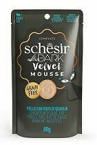 Schesir Mačacia kapsička After Dark Velv.Mousse kuracie/vajíčko80g + Množstevná zľava 5 + 1 zadarmo