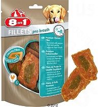 Treats 8in1 Fillets pro breath S 80g + Množstevná zľava