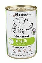 Všetky zvieratá DOG králik mletý 400g + Množstevná zľava zľava 15%