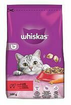 Whiskas Dry s hovädzím mäsom 300g zľava