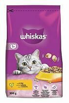 Whiskas Dry s kuracím mäsom 300g zľava