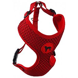 Active dog mellow postroj S 1,5x35-47 cm červený