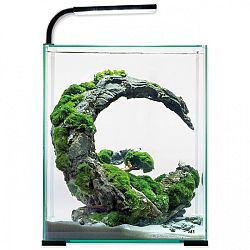 AQUAEL Akvarium set Shr. Smart DN 29x29x35cm, 30l čierne