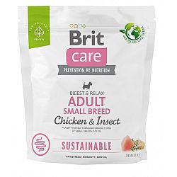 Brit Care Dog granuly Sustainable Adult Small Breed 1kg