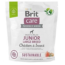 Brit Care granule Dog Sustainable Junior Large Breed 1kg