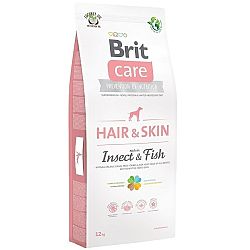 Brit Care granuly Dog Hair & Skin ryba a proteíny z hmyzu 12kg