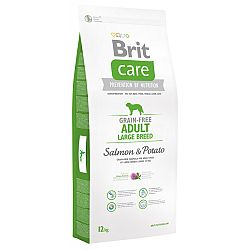 Brit Care granuly Grain-free Adult Large Breed losos a zemiaky 12 kg