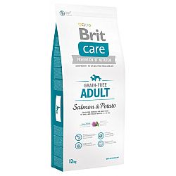 Brit Care granuly Grain-free Adult losos a zemiak 12 kg