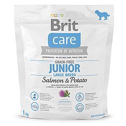 Brit Care granuly Grain-free Junior Large Breed losos a zemiaky 1 kg