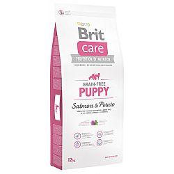 Brit Care granuly Grain-free Puppy losos a zemiak 12 kg