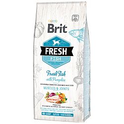 Brit Fresh granuly Adult Large ryba a tekvica 12 kg