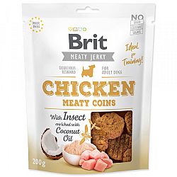 Brit Jerky Chicken with Insect Meaty Coins 200g