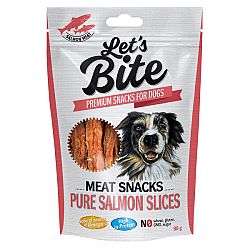 Brit Let´s Bite Meat Snacks Pure Salmon Slices 80g