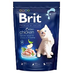 Brit Premium by Nature granuly Cat Kitten kura 1,5 kg