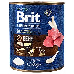 Brit Premium by Nature konzerva Beef with Tripes 800g